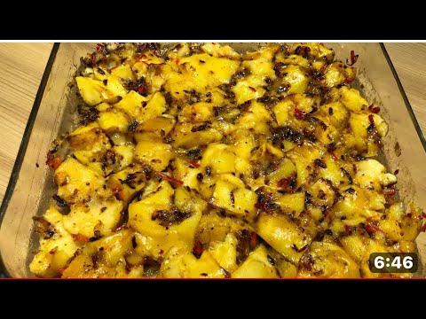 PATATESTEN ÖYLE BİR YEMEK YAPTIM PARMAKLARINI YEDİLER gün