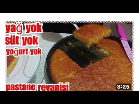 Revani diye şekerli kek yapma ORJİNAL TARİF Sır gibi