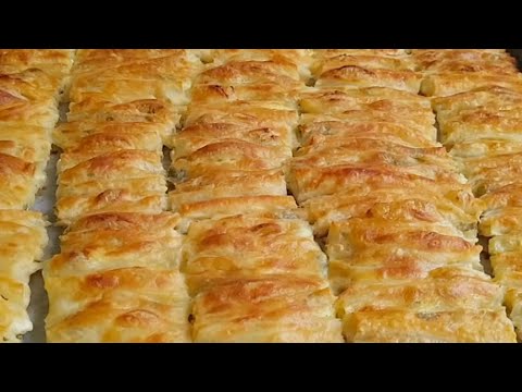 KIRMA BÖREK GÖÇMEN LEZZETİ HAMUR AÇMAMA YOĞURMA YOK