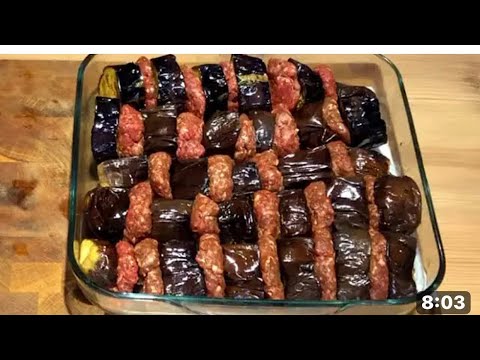 TAVSİYE EDİLEN EVDE PATLICAN KEBABI su Salça asla koymayın