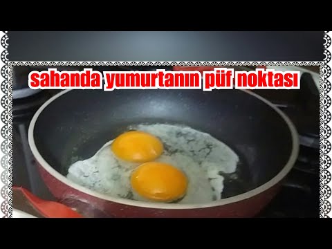 SAHANDA YUMURTA TARİFİ