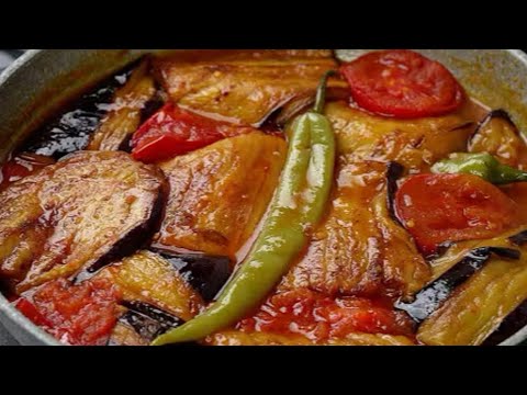 PATLICANI BU ŞEKİLDE YAPIN YAĞ DERDİ YOK KIZARTMA YOK