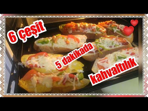 EKMEKLE PRATİK KAHVALTILIK