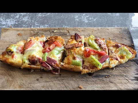 EVDE EKMEK VARSA ÜZERİNE İSTEDİĞİN MALZEYİ KOY LEZZET