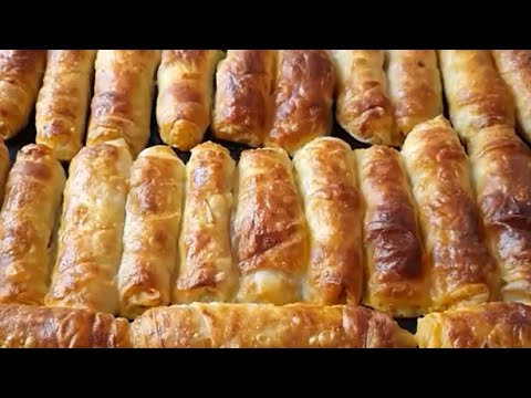 Sadece ÜÇ Yufkadan 24 Börek Yapabilirsin Artık Dışarıdan