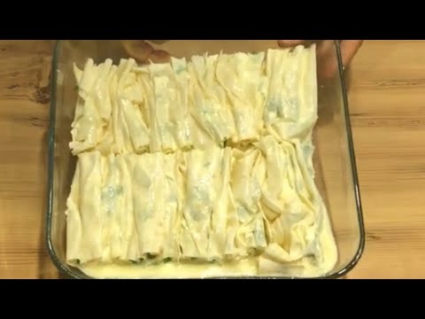 Hamur açma YOK Yoğurmak YOK Bu böreği çok rahat