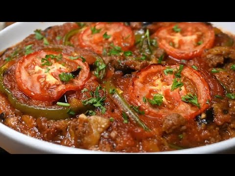 ARTIK PATATESİ KIZARTMAK YOK YAĞSIZ PATATES MUSAKKA TARİFİ
