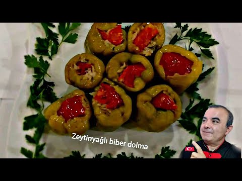 BİBER DOLMA ZEYTİN YAĞLI NEFİS TARİF