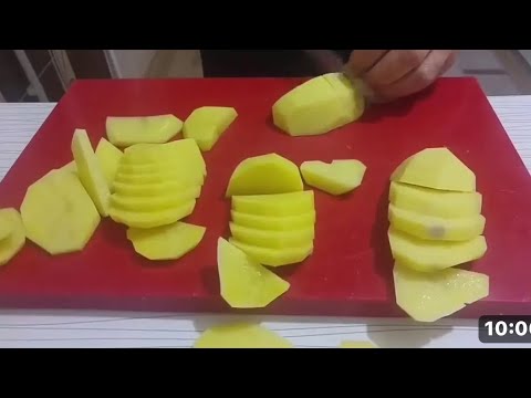 PATATES HİÇ BU KADAR LEZZETLİ OLMAMIŞTI PATASi BU ŞEKiLDE