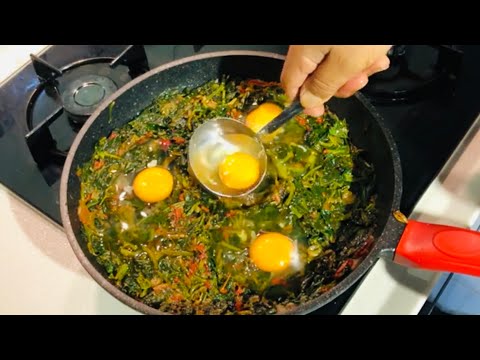 YUMURTAYI ISPANAKLA KARIŞTIR sonuç muhteşem kimse bu