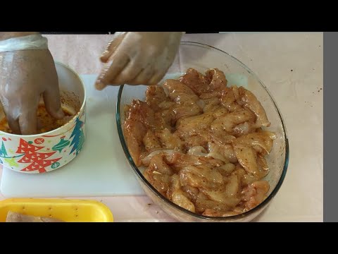 EVDE YAPILABİLECEK EN PRATİK TAVUK DÖNER KEBABI