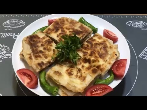Hamur açma YOK yoğurma YOK yiyenler el açması sandı 3 yufka
