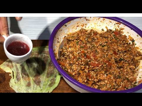 EZBER BOZAN LAHANA DOLMASI TARİFİ LOKUM KIVAMINDA LEZZET