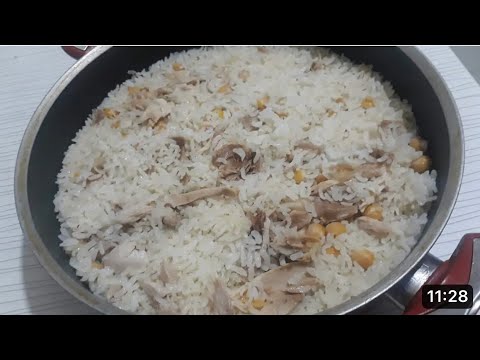 Pilavı hiç bu şekilde denedinmi tavuklu nohutlu pirinç