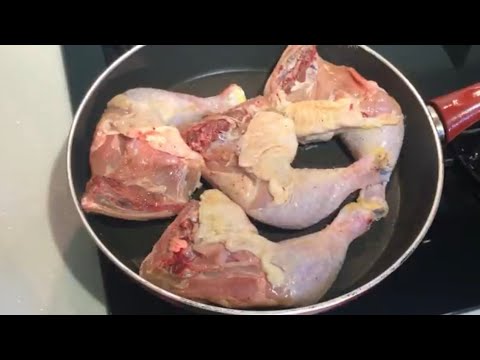 Dünyanın en kolay ve lezzetli tavuğu tavada pişer