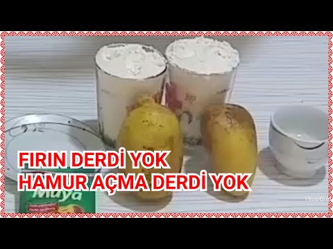kahvaltıya YAptım MUHTEŞEM Oldu Hamur Açma Fırın Yok Un