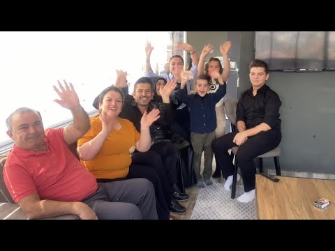 AHMET ŞEFİN MİSAFİRLERİYLE BAYRAMLAŞMA MERASİMİ