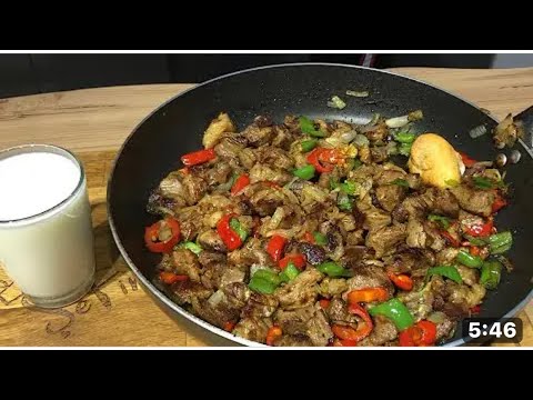 Eti bu şekilde pişirmediysen et yedim deme kendine kuzu sote