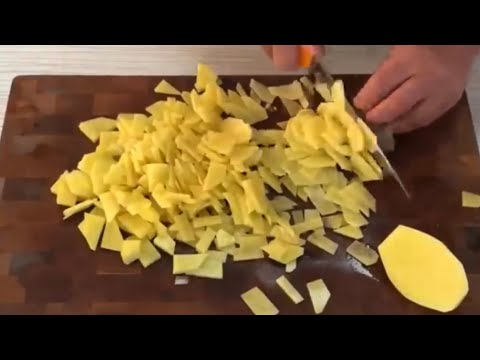 Patatesi bu Şekilde yapın asla vaz geçemezsiniz