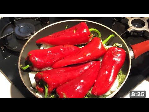 ORİJİNAL ZEYTİN YAĞLI biber dolma tarifi