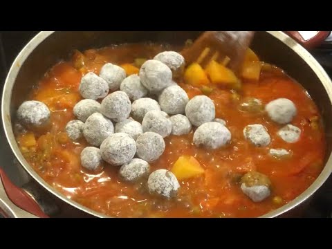Bu köfteyi yemek için lokantaya gerek yok sulu sebzeli