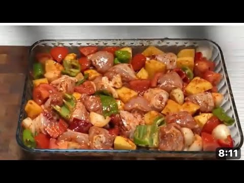 inanılmaz derecede kolay ve lezzetli tavuk kebabı tarifi