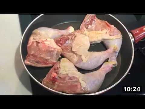 Dünyanın en kolay ve lezzetli tavuğu tavada pişer