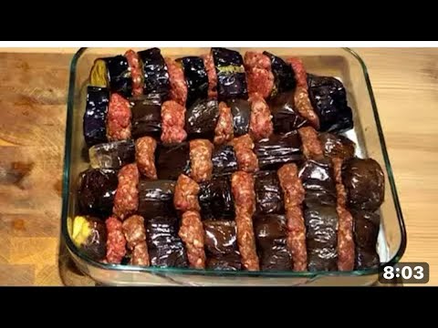 YARIM KİLO KIYMA İLE BİR TEPSİ DOLUSU AKŞAM YEMEĞİ