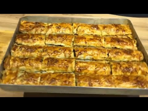İŞTE YILIN BÖREĞİ SADECE İKİ YUFKADAN ÇITIR BÖREK TARİFİ