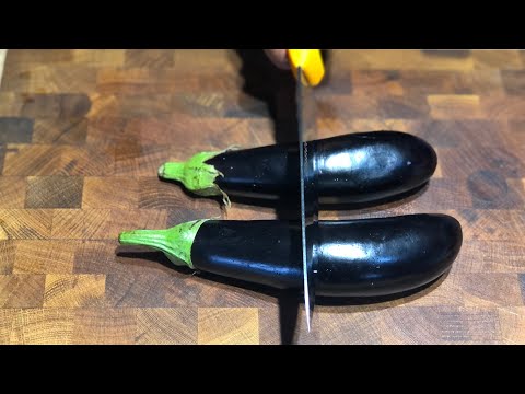 Patlıcanı hiç bu şekilde pişirdinizmi patlıcanın en