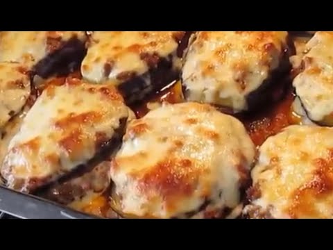 BAYILACAKSINIZ BU PATLICAN BURGERE patlıcanlı köfteyi