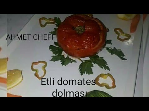 DOMATES DOLMASI TARİFİ PARMAK YEDİRİYO