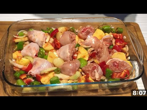 FIRINDA TAVUK KEBABI HİÇ BU ŞEKİLDE YAPTINMI