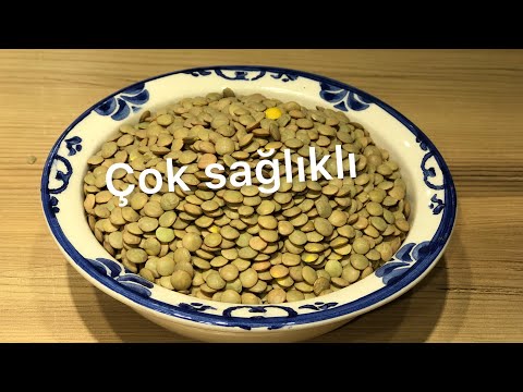 Nefesleri kesen tek yemek yeşil Mercimek varsa bu tarifi