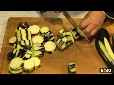 PATLICANI BU ŞEKİLDE YAPIN YAĞ DERDİ YOK KIZARTMA YOK