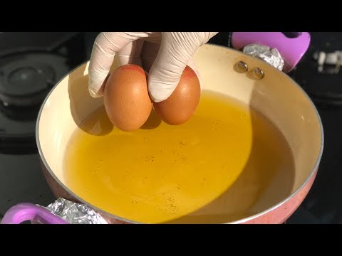 YUMURTAYI KIZGIN YAĞA KOYUN ÇIKAN SONUCU GÖRÜN YAPMASI ÇOK