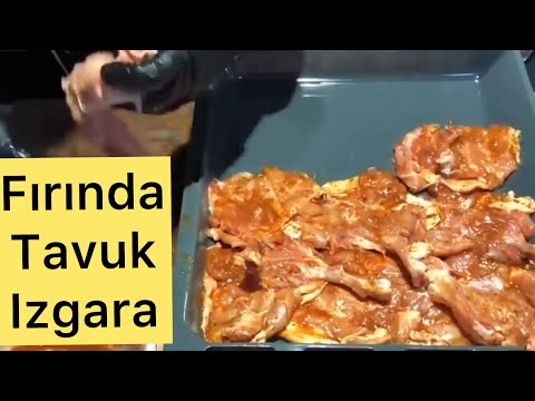 FIRINDA TAVUK IZGARA TARİFİ inanılmaz derecede kolay