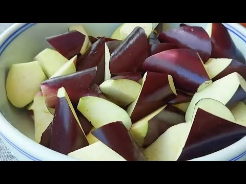 PATLICAN YEMEĞİNİ KAPIŞ KAPIŞ YEDİLER SİZDE MUTLAKA BU