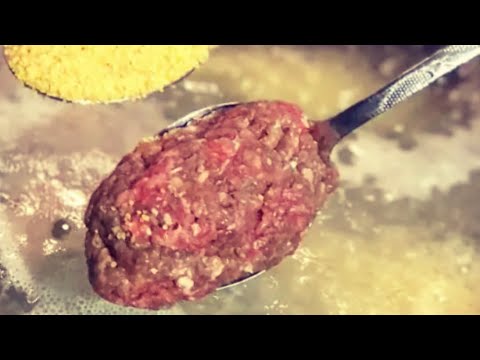 KIYMALI PATATES YEMEĞİ sizde yemeğinizi mutlaka bu şekilde