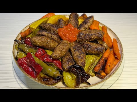 500 gram KIYMA İLE BİR TEPSİ DOLUSU AKŞAM YEMEĞİ