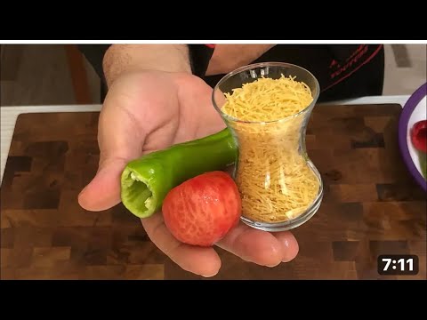 BİR PARÇA TAVUK BİR BARDAK ŞEHRIYEN VARSA BU TARİFİ