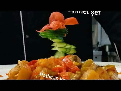 Patlıcan kavurma sıcak ustasından izle