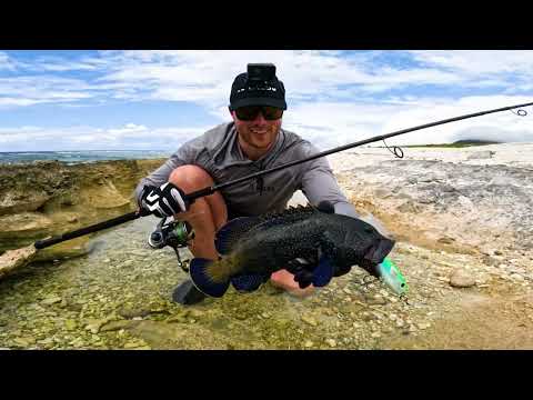 Solo Fishing a Tropical Island Paradise