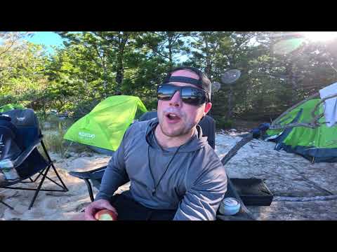5 Days Fishing Camping a Secret Remote Island