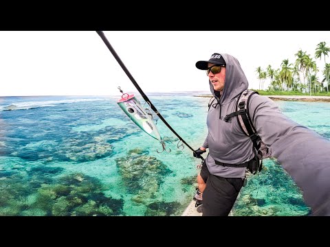 Solo Fishing this Tropical Island