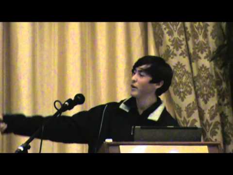 Nadav Ossendryver talks at the EWT gathering 10 July 2012