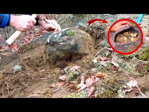 Yuvarlak Kaya Define Kasasını Açtım İçi Dolu