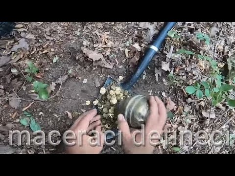 Büyük Define Kasasının Üstünde Altın Paralar Buldum