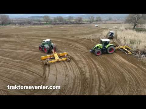 Havadan Çekim Fendt 828 Vario Claas Axion 930