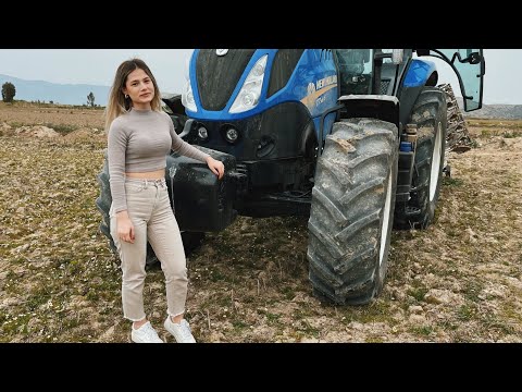 60 HEKTAR PAMUK EKEN KIZIMIZIN YENİ MAKİNASI GÜLTAŞ SÜPER